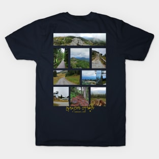 colage photos landscape Großer Arber germany T-Shirt